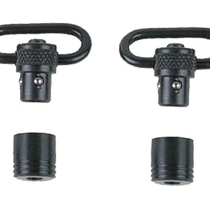 Uncle Mike’s QD Push-Button Swivels, 1 in., Blued (2-Pack)