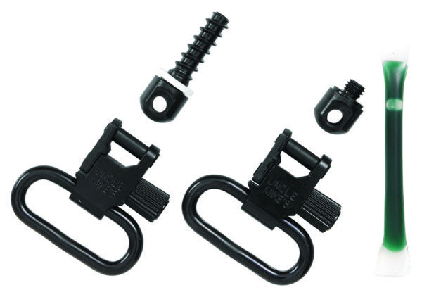 michaels of OR 086 Uncle Mike’s 15312 QD Swivel Set 1″ Loop Blued Steel