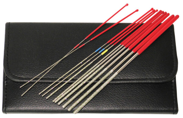 45206 RamRodz 12-Piece Diamond Micro Files, 9-inch