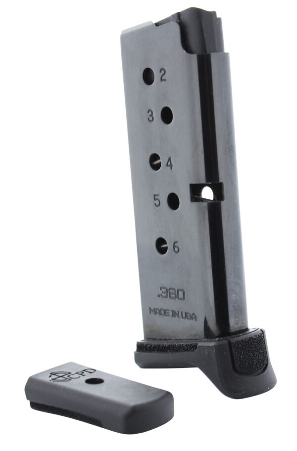DuraMag Magazine for Ruger LCP/LCP2 — .380 ACP, 6rd