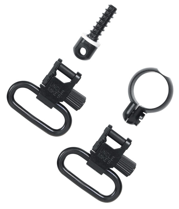 michaels of OR 052 Uncle Mike’s QD Swivels 1 in. .22 Full-Band Blued