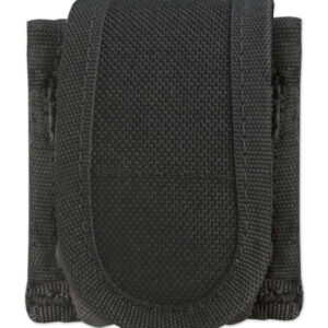 Uncle Mikes UM Speedloader Case Single — Black, Fits 2.25″ Belts