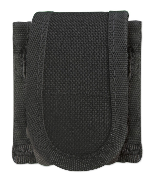 Uncle Mikes UM Speedloader Case Single — Black, Fits 2.25″ Belts