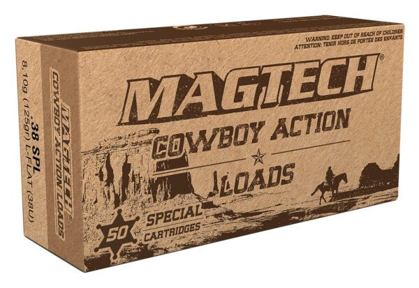 45848 Magtech 38U Cowboy Action .38 Special 125 gr LFN – 50/Box