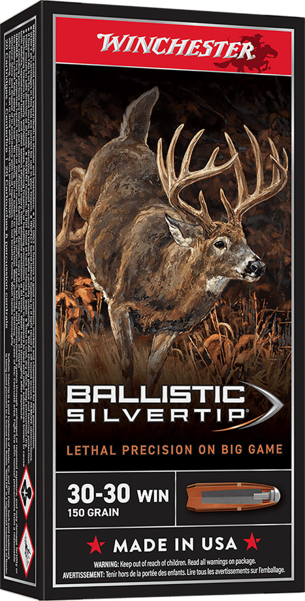 45999 Winchester Ballistic Silvertip .30-30 150gr Polymer Tip 20rd