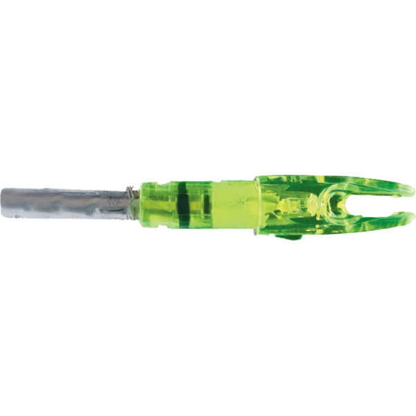 47113_1 Lumenok Lighted Nocks Green S 3 pk.