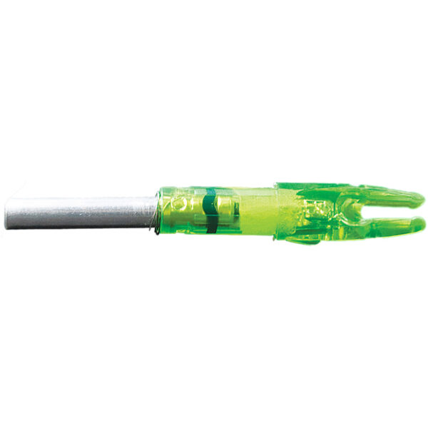47117_1 Lumenok Lighted Nocks Green Gold Tip 3 pk.