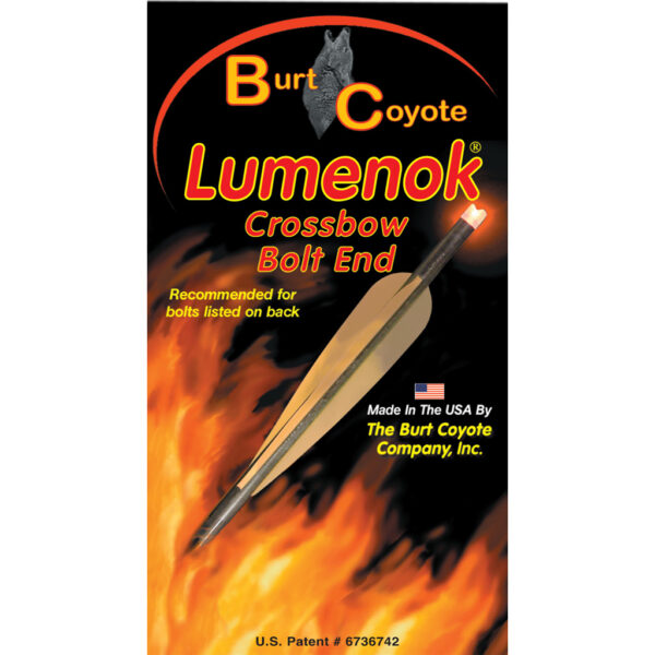 47121_1 Lumenok Crossbow Nocks HD Orange Flat Gold Tip 3 pk.