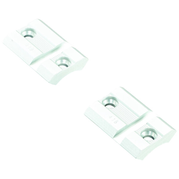 47379 Weaver Base #418S CVA Round Receiver Silver