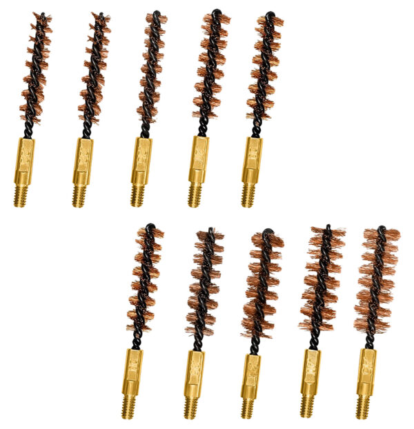 48498 Otis FG380BP Bronze Bore Brush Pack .22-.45 Cal, 10-Pack