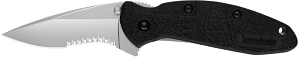 48571 Kershaw Scallion 2.4″ Drop Point Serrated Knife