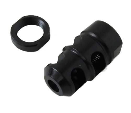 49645 Kel-Tec PLR Muzzle Brake Kit 1/2″-28 Black Steel