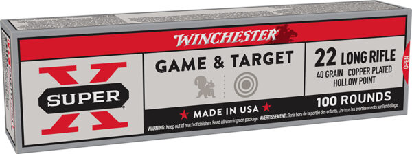 Winchester Super-X .22 LR 40 gr Power-Point 100rd