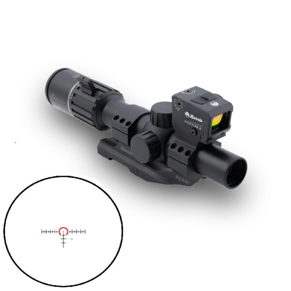 50057558ac BURRIS OPTICS RT6 1-6X24MM ILL BAR FFE RED