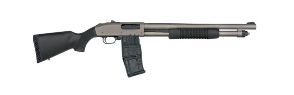Mossberg 590M 12 Gauge 18.5in 10+1 Tungsten Cerakote