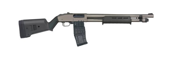 50221b7b8 Mossberg 590M 12ga 18.5in Tungsten Cerakote 10+1