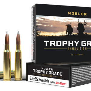 Nosler 6.5×55 Mauser 140gr AccuBond Trophy Grade – 20rd