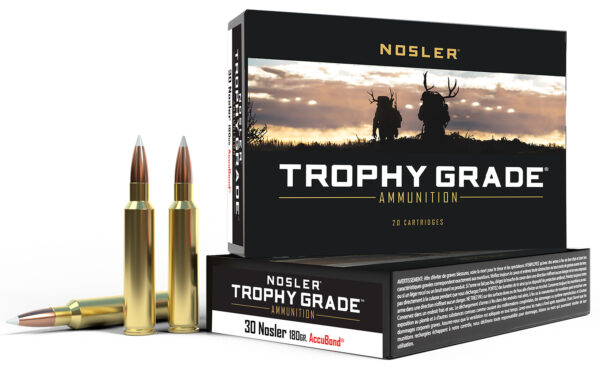 Nosler Trophy 30 Nosler 180 gr AccuBond SP, 20 Rd