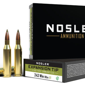 Nosler E-Tip .243 Win 90 gr SP Lead-Free, 20 Rounds