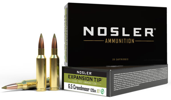 Nosler E-Tip 6.5mm Creedmoor 120 gr, 20rd
