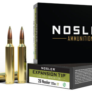 Nosler 26 Nosler 120gr E-Tip 20rd