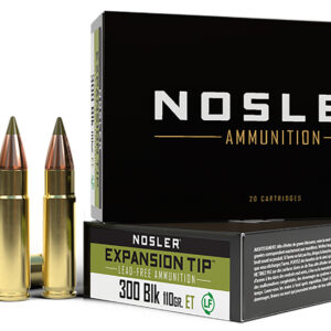 Nosler E-Tip .300 AAC Blackout 110 gr Lead-Free, 20 ct