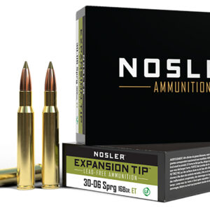 Nosler E-Tip .30-06 Springfield 168 gr, 20/Box