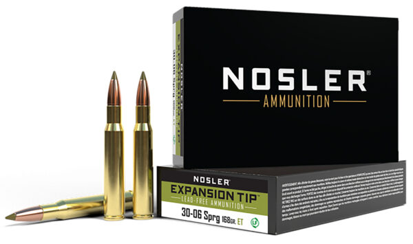 Nosler E-Tip .30-06 Springfield 168 gr, 20/Box