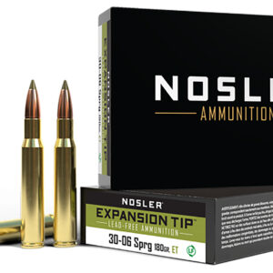 Nosler E-Tip .30-06 Springfield 180 gr 20/Box