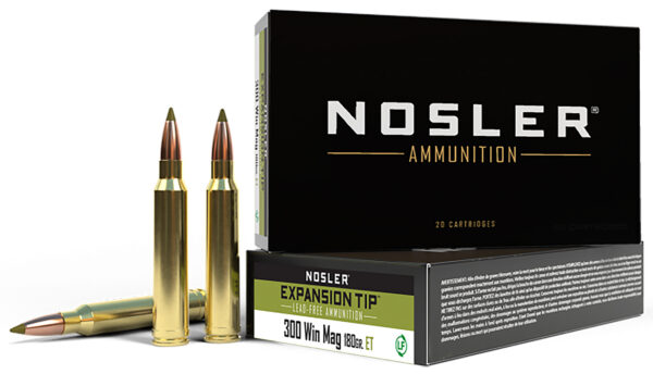 Nosler E-Tip .300 Win Mag 180gr Lead-Free 20rd