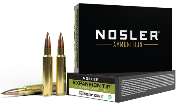 Nosler E-Tip 33 Nosler 225 gr Lead-Free 20/ct