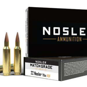 Nosler Match Grade RDF 22 Nosler 70 gr HPBT 20 rd