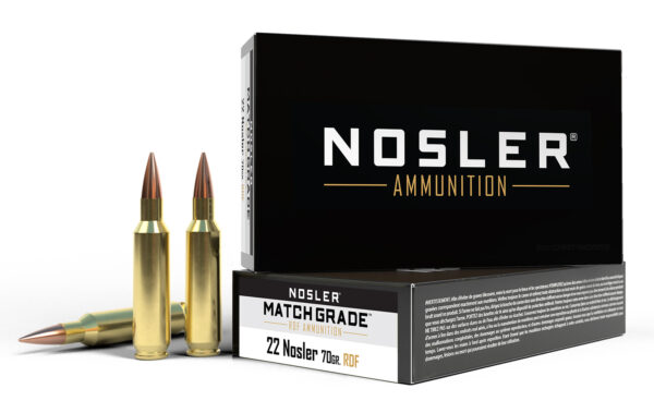 Nosler Match Grade RDF 22 Nosler 70 gr HPBT 20 rd