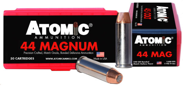 Atomic 44 Rem Mag 240gr Bonded Match JHP 50rd