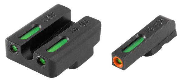 5063 TruGlo TFX Pro Sights for Walther PPS—Orange Front, Green Rear