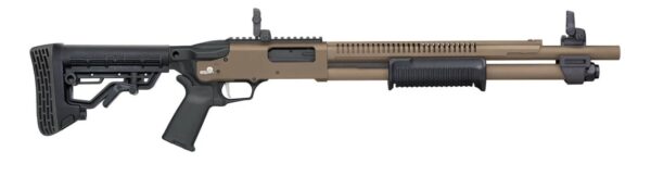 5075831fb MOSSBERG 590R 12/18.5 6+1 FDE