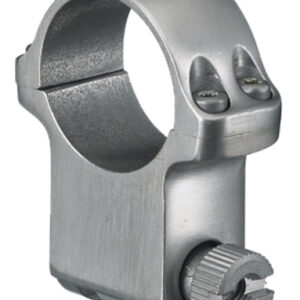 Ruger 6KHM X-High 1″ Scope Ring, Matte Stainless