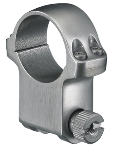 50823 Ruger 6KHM X-High 1″ Scope Ring, Matte Stainless