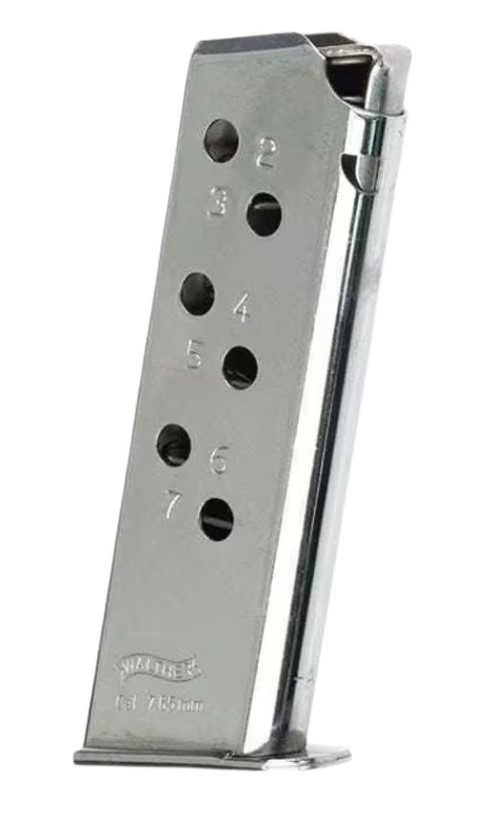 513678220d2 Walther PPK .32 ACP 7-Round Flush Nickel Magazine