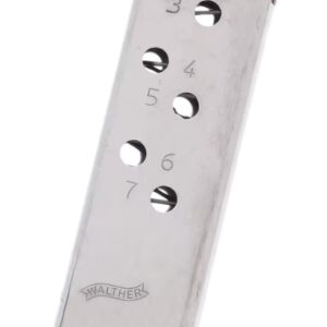 Walther PPK Magazine .32 ACP 7rd Nickel Finger Rest