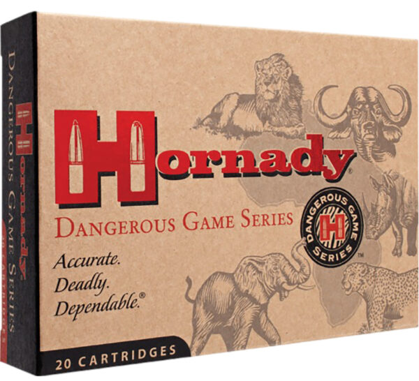 52468 Hornady 404 Jeffery 400gr Dangerous Game 20rd Box
