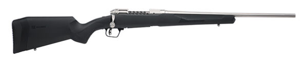 Savage Arms 57075 110 Lightweight Storm 6.5 Creedmoor 4+1 20″, Matte Stainless Metal, Black Synthetic Stock