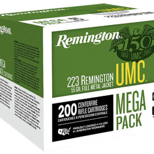 Remington UMC .223 Rem 55 gr FMJ 200rd Box