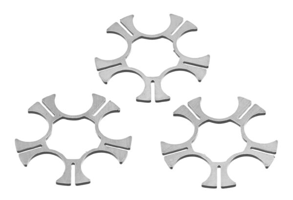 53254 Ruger 90516 Moon Clip Full Ruger SP101 9mm Luger 5rd Stainless Steel 3 Per Pack