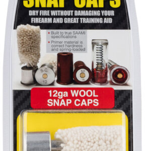 Carlsons 12 Gauge Wool Snap Caps 2-Pack — Aluminum