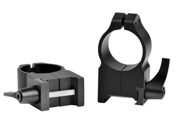 Warne Maxima 1″ Extra High QD Vertical Rings – Matte