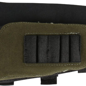 Allen Buttstock Shell Holder & Pouch, Black/Green
