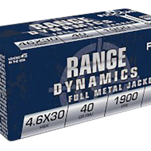 Fiocchi 4.6x30mm 40gr FMJ – 50rd Box
