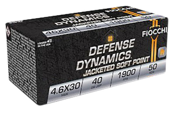 Fiocchi 4.6x30mm 40gr JSP – 50rd Box