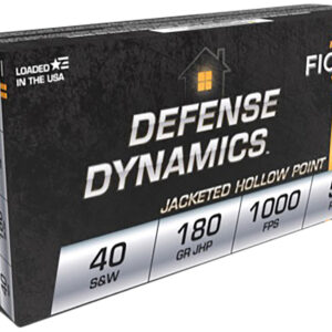 Fiocchi 40 S&W 180gr JHP — 50rd Box